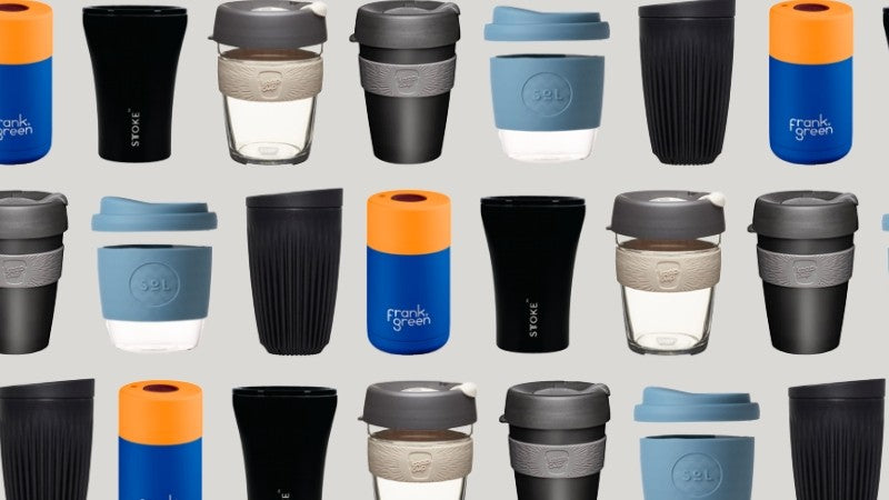 Glass shop keep cups
