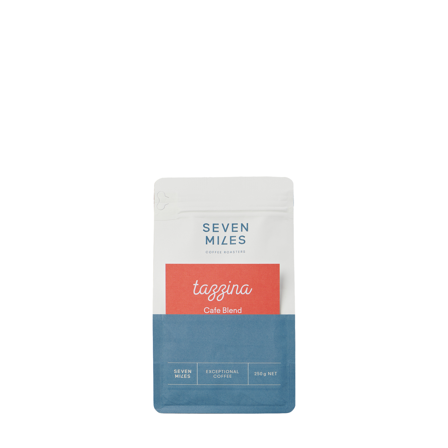 Tazzina Café 250g is the classic espresso. A blend of arabica & robusta coffees deliver a malty, caramel sweetness with a deep, long-lasting crema. With milk, the full-body of this blend maintains its strength and sweetness.