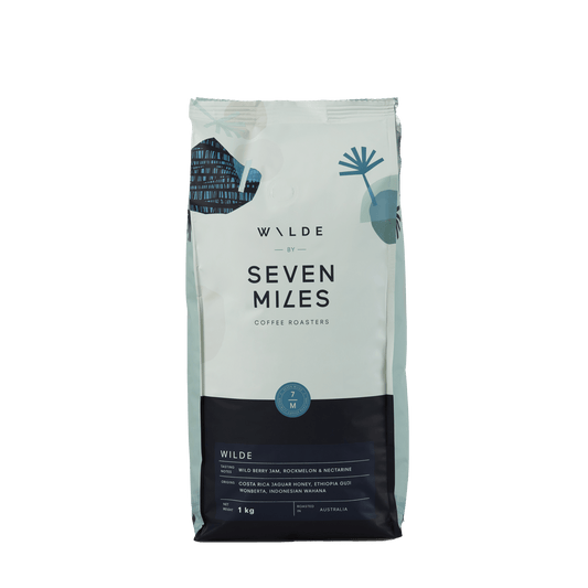 Seven Miles Coffee Roasters Wilde blend 1kg image.  