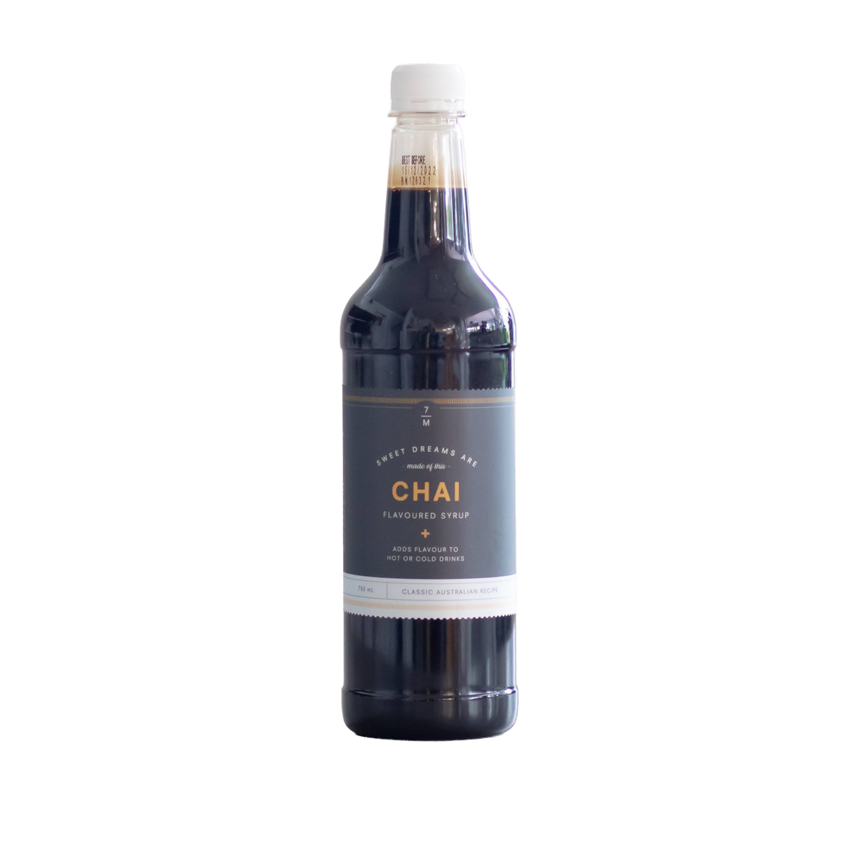 Seven Miles Chai Flavoured Syrup 750ml bottle