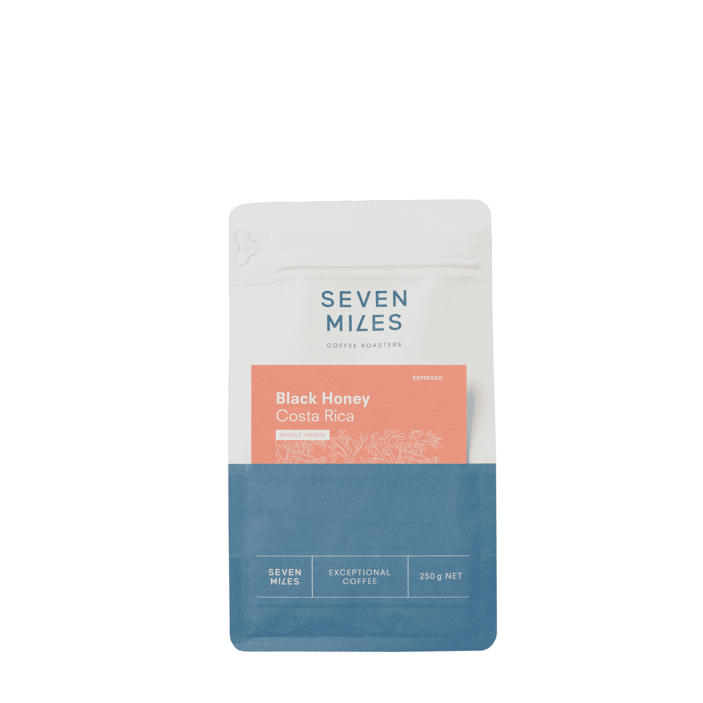 Seven Miles Single Origin Costa Rica Black Honey Espresso Roast 