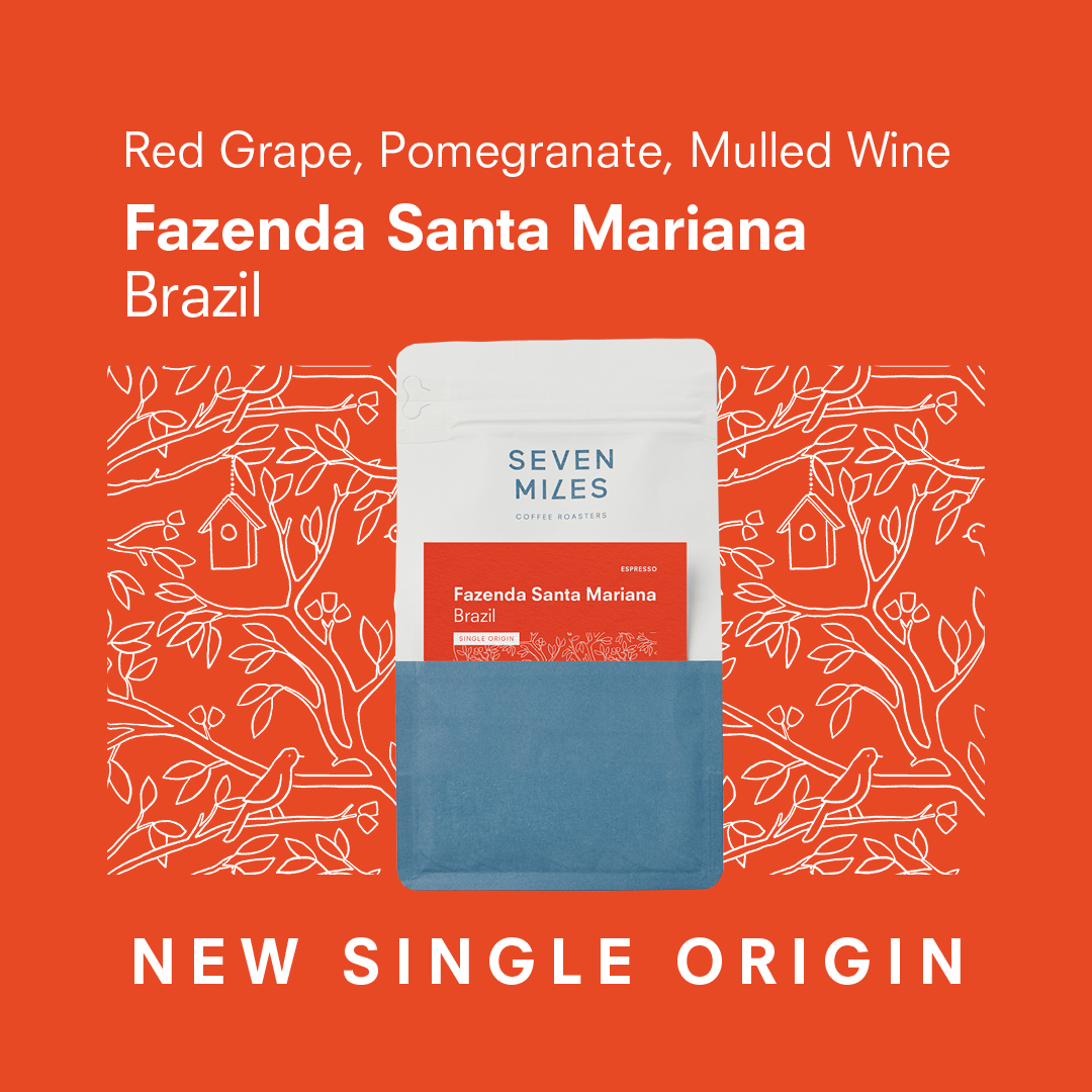 Our newest Brazilian Single Origin Fanzenda Santa Mariana.