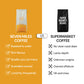 Comparison chart between Seven Miles Gusto Coffee and Supermarket Coffee. Seven Miles is roasted to order, Australian owned, loved by thousands. 