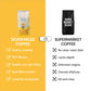Comparison chart between Seven Miles Goldilocks Coffee and Supermarket Coffee. Seven Miles is roasted to order, Australian owned, loved by thousands. 