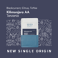 Single Origin Kilimanjaro AA from Tanzania 