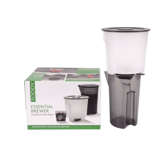The Toddy® Essential Brewer is a durable, nonelectric cold brew coffee maker that enables even those who are new to cold brew to enjoy cafe-quality refreshment.