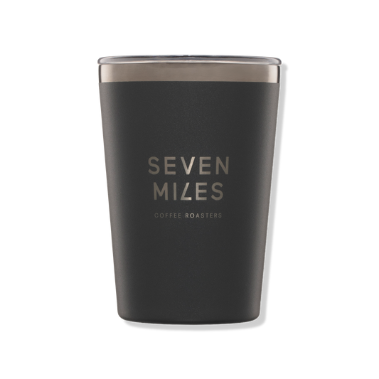 Seven Miles brand keep cup, made by our friends at Project PARGO! Not just another reusable cup, please welcome the PARGO cup.