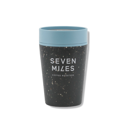 world's first reusable coffee cup made from used paper cups – the Seven Miles rCUPs.
